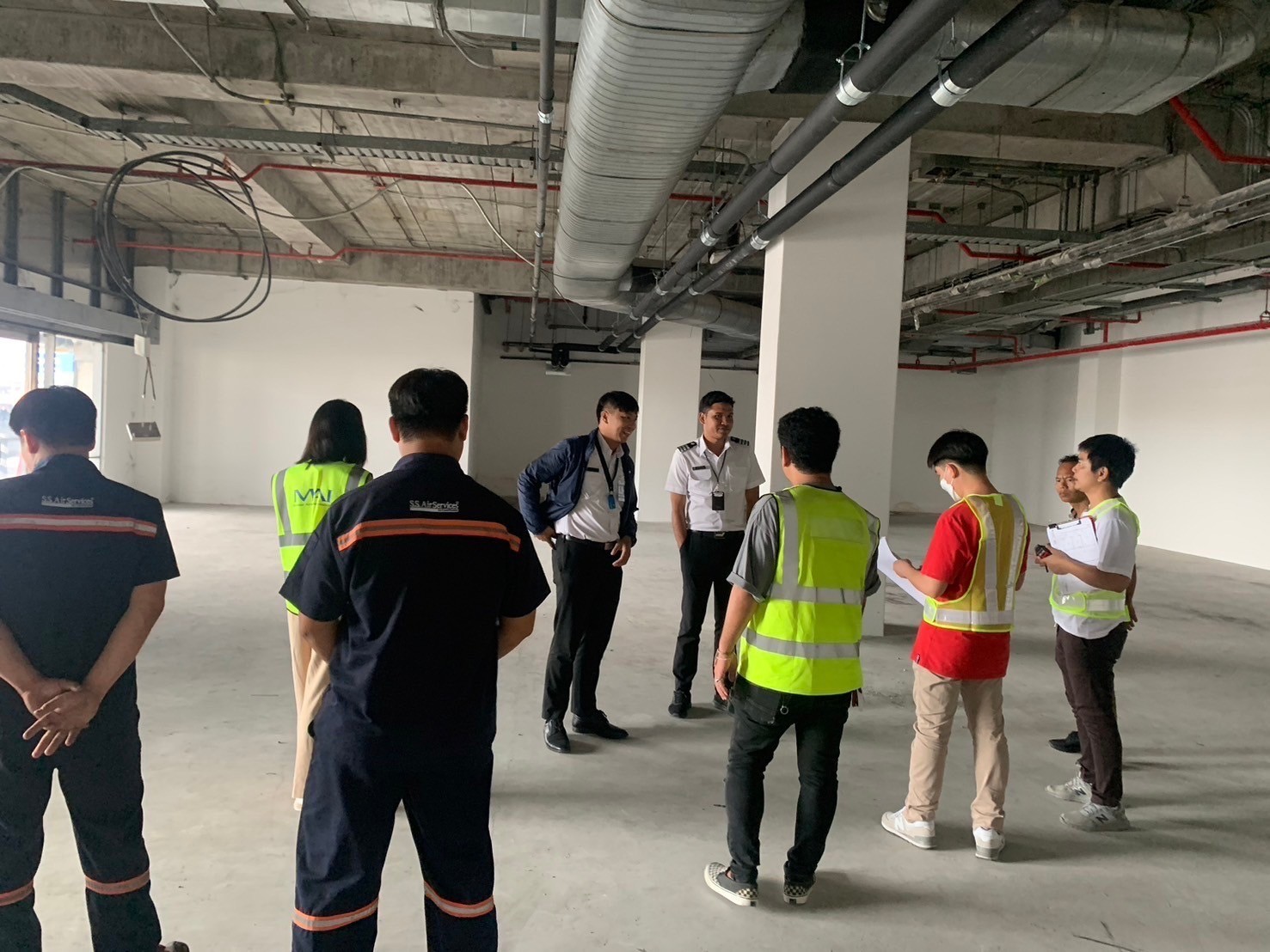 M&E-01 | Myanmar Airways International, located in the restricted area of Suvarnabhumi Airport.