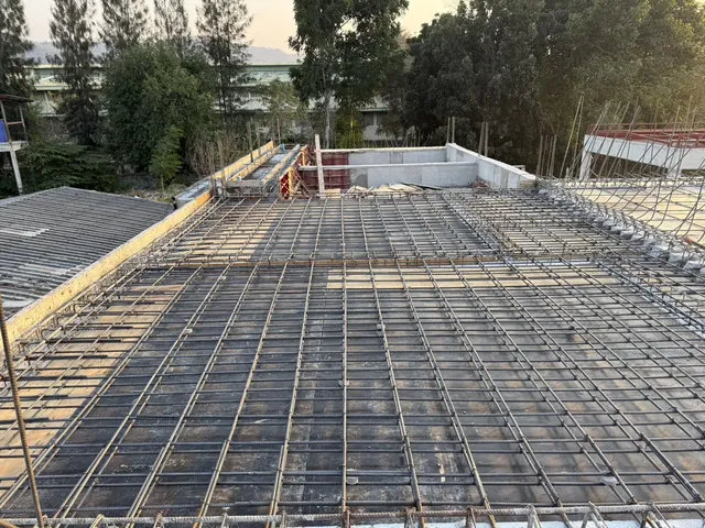 2 Storey Office Building with 150 mm Thick Floor Slabs